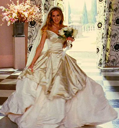 sex and the city vivienne westwood wedding dress. Designer: Vivienne Westwood